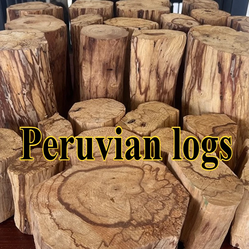 Poste de madera de troncos de cedro peruano, Material antiguo de alta calidad, purificador de Base de campo magnético, pieza decorativa/parfalla fuerte Palosanto