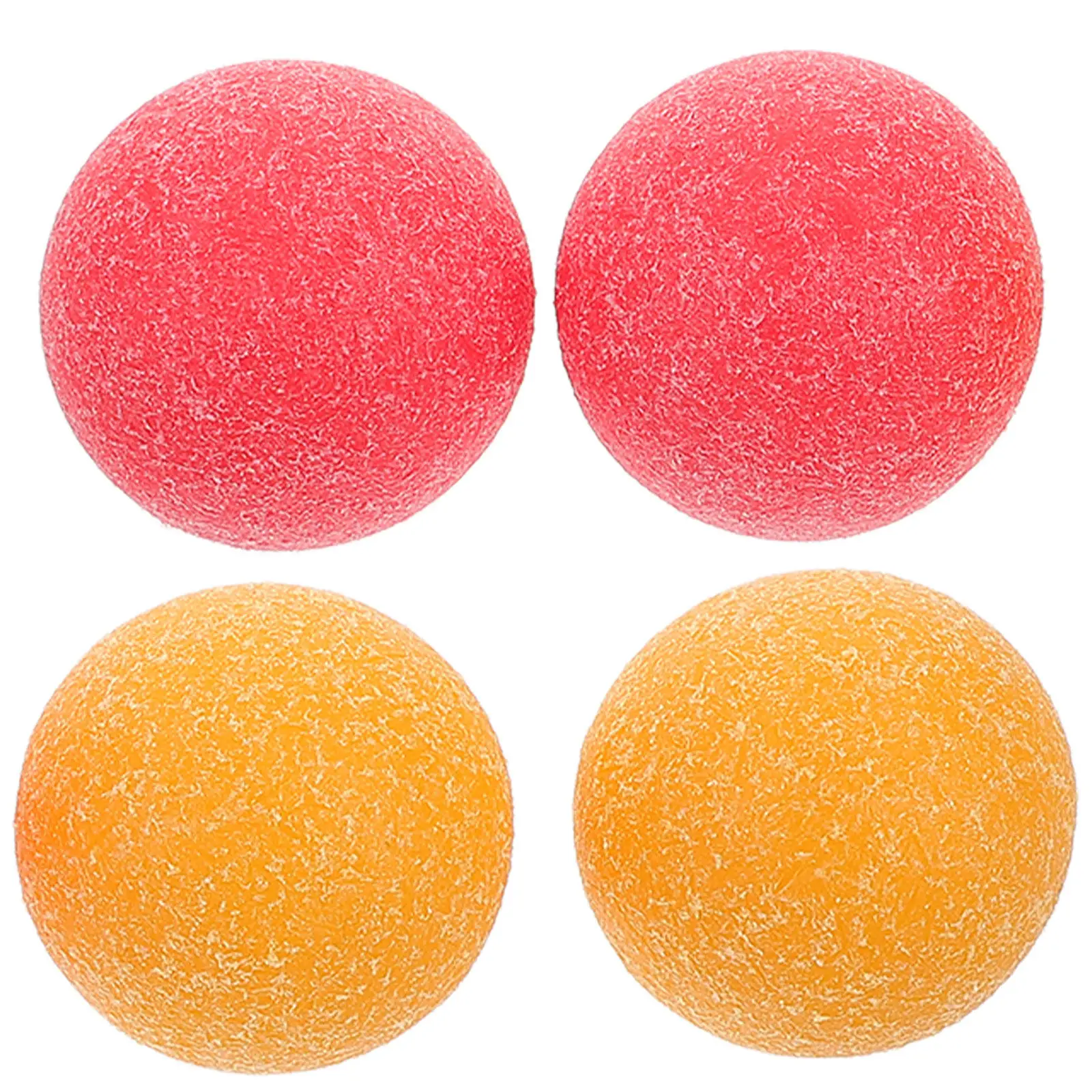 

4Pcs Foosball Table Ball Replacement Mini Soccer Balls Matte Surface for Enhanced Control Tabletop Soccer Game Accessories