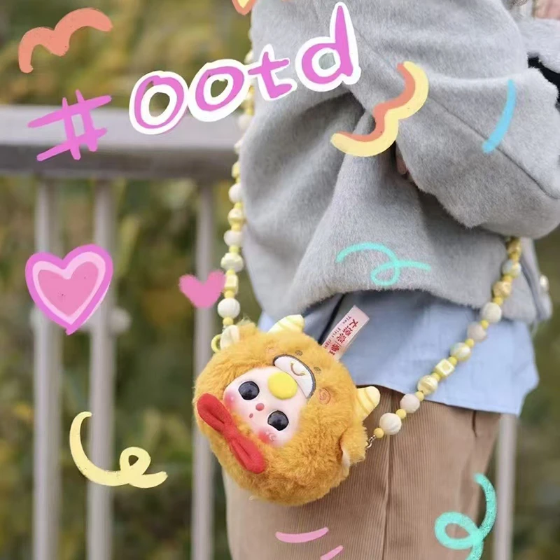 Baby Three Twelve Constellations Series Blind Box Toys Mystery Box Kawaii Vinyl Doll Plush Doll Surprise Toy Christmas Gift
