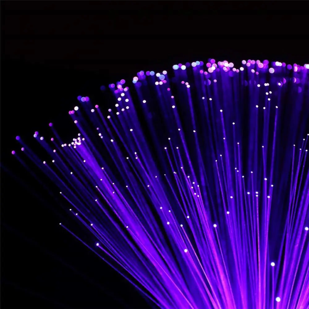 Multicolor LED Fiber Optic Lamp Light Interior Decoration Starry Sky Holiday Wedding Lamp LED Night Light Lamp Furnishing