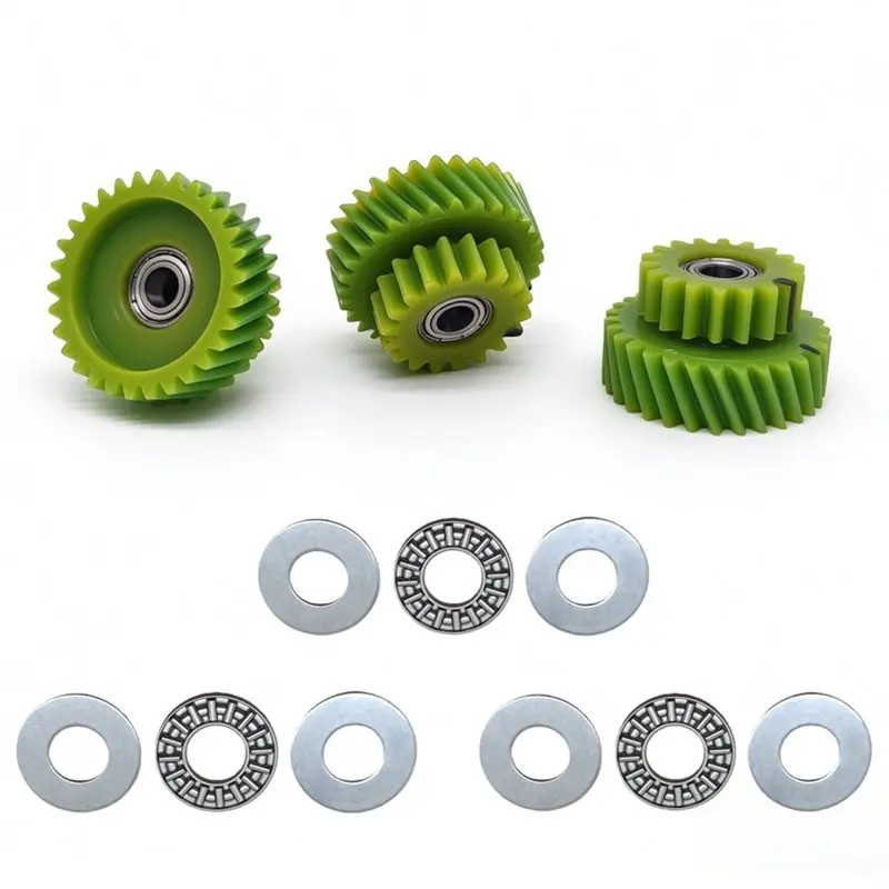 3Pcs Gear Set With Bearings For Bafang FM G370.250 Front Drive Motor, Electric Bicycle Motor Replacement Repair Gears