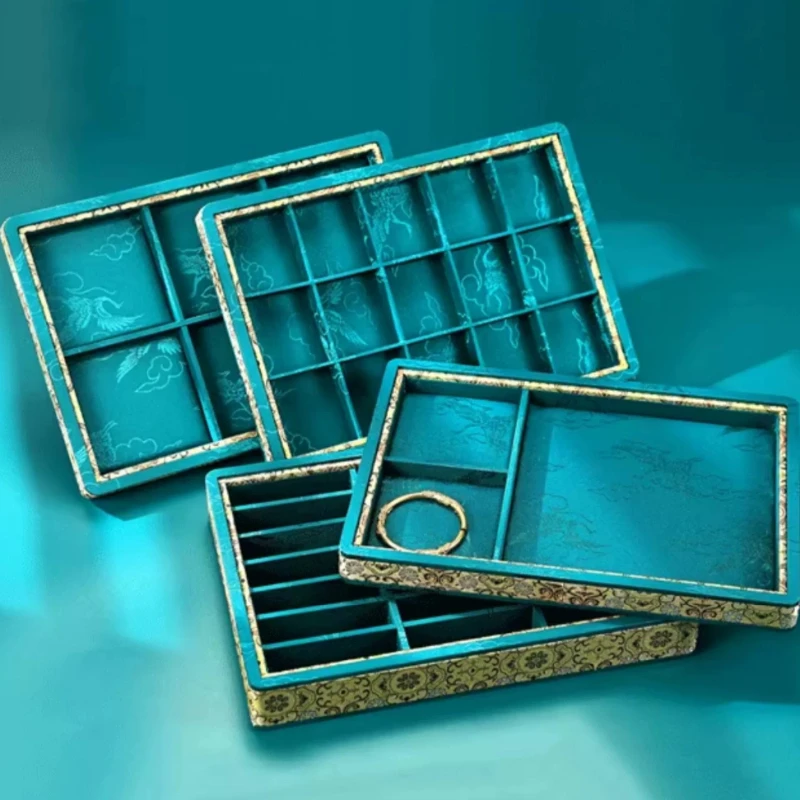 Commercial Use Jewelry Pallet Bracelet Pendant Ring Storage Pallets Chinese Luxury Organizer Tray Jeweler Display Jewellery Tray