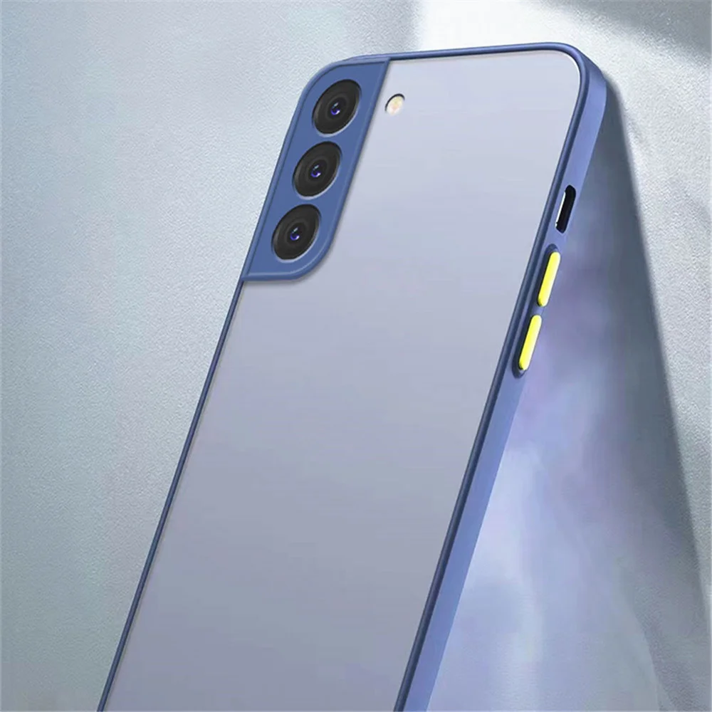 ARMOUR stoßfeste matte Hülle für Samsung Galaxy S20 S21 FE S22 Plus S23 Ultra S8 S9 S10 Plus Note 8 9 10 20 Ultra Bumper Cover – Detail 1