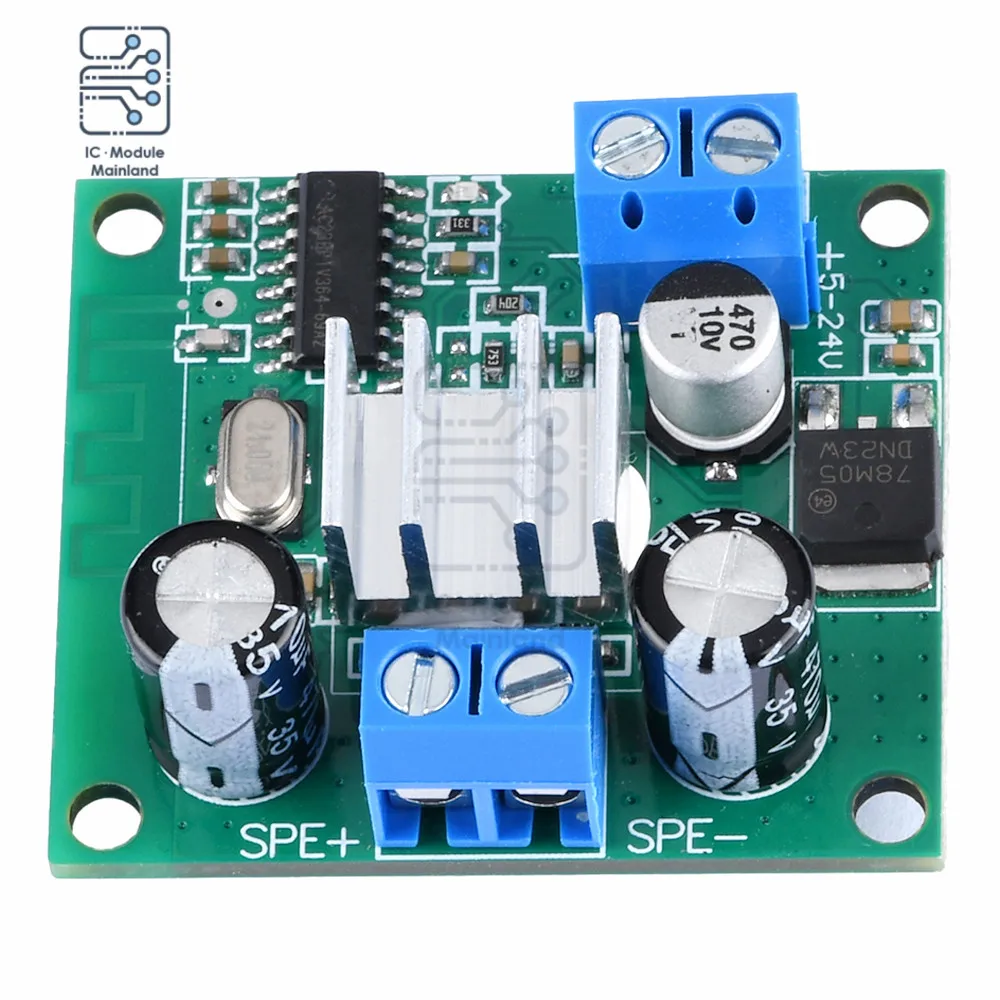 DC5-24V 100W Bluetooth Amplifier Module TPA3116 TWS Speaker Module Two Boards Output for Wireless Stereo Pairing