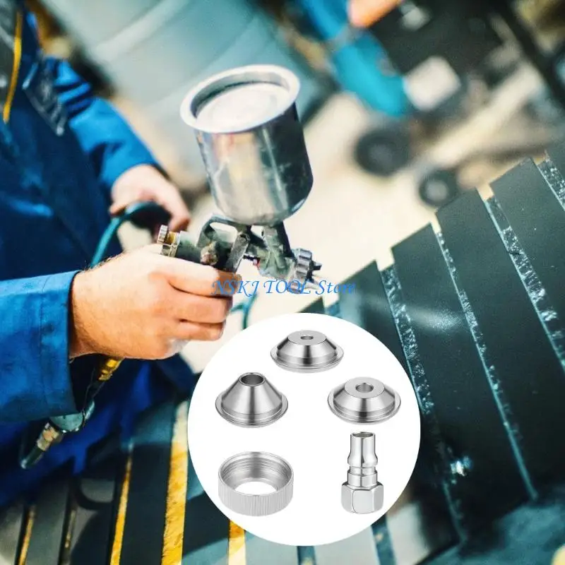 L8RC Texture Sprayer Nozzle with Multiple Tip for Professional Ceiling Finishes