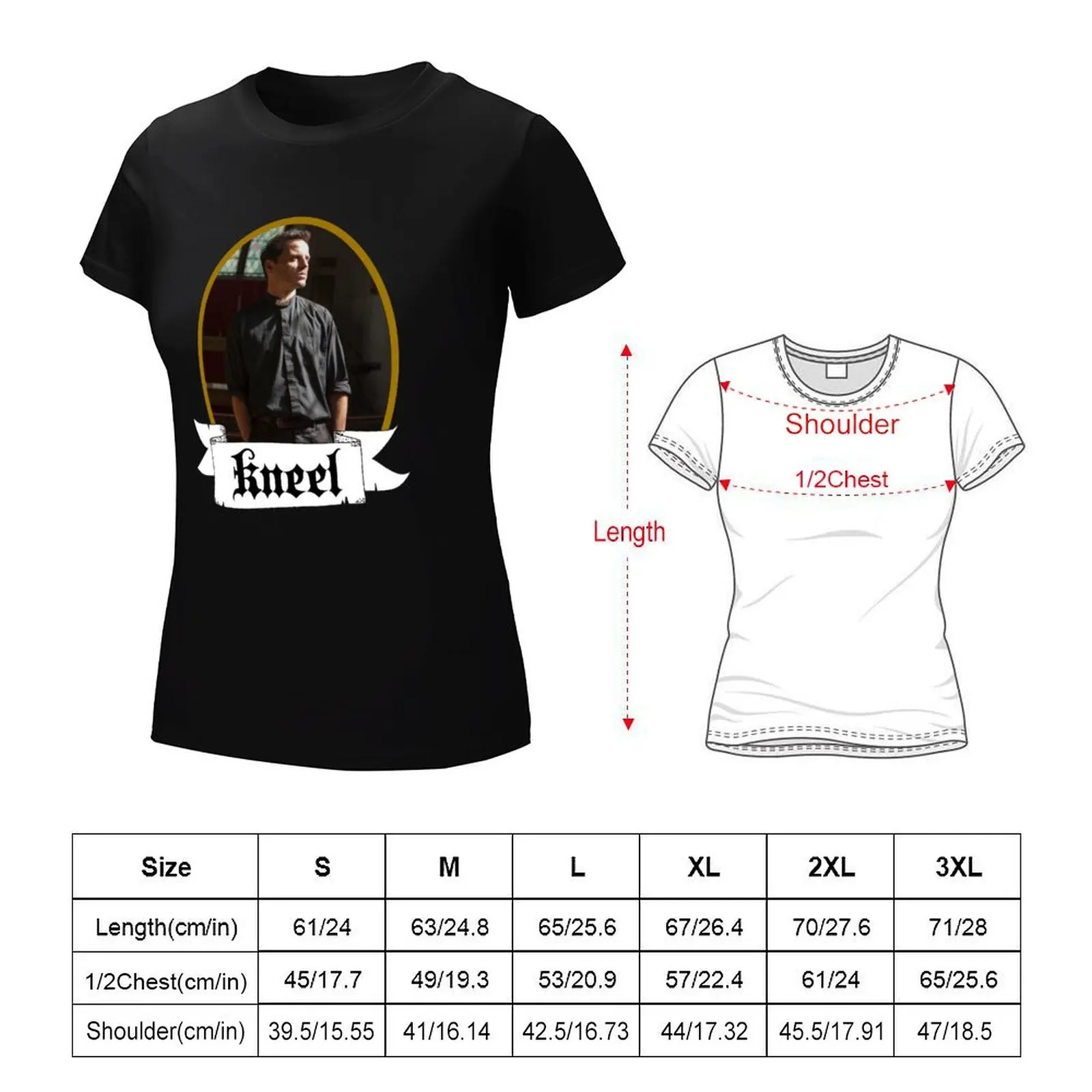 Fleabag sexy priest #3 T-Shirt shirts graphic tees Short sleeve tee summer clothes plain t shirts for Women