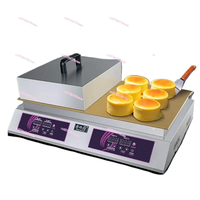 

Soufflé machine Commercial double head Causeway roast muffin Digital Internet celebrity snacks Gas stall grill