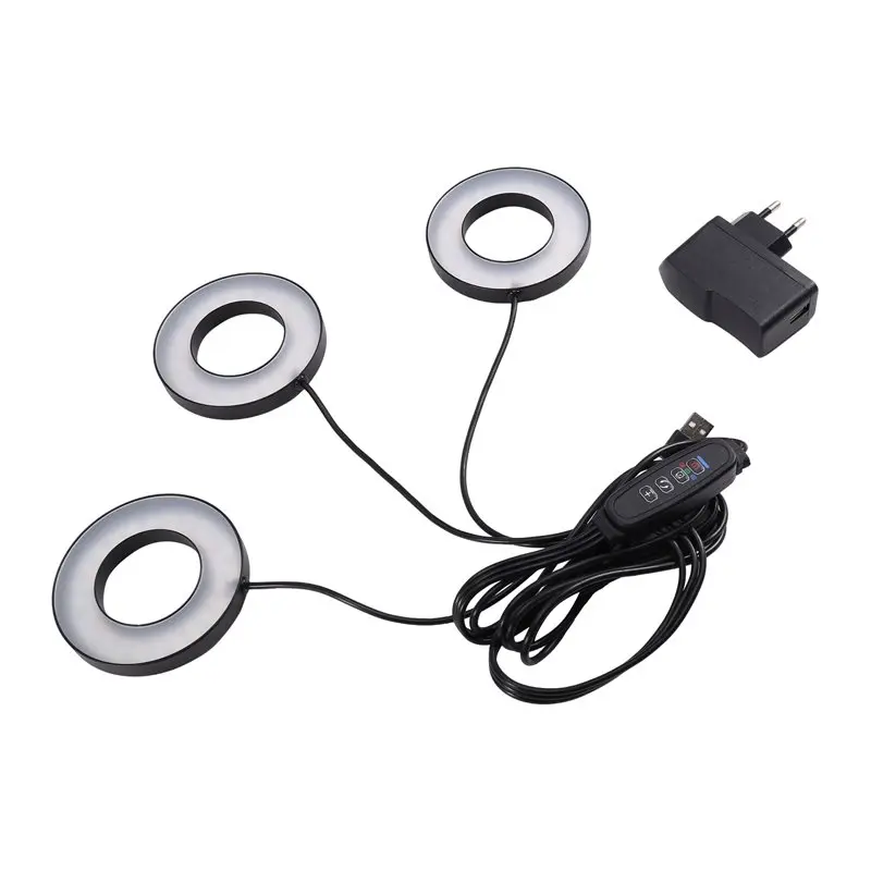

AAAF Grow Lights 144 Leds Full Spectrum LED Plant Grow Light, 5V/3A Under Cabinet Grow Lamp EU Plug
