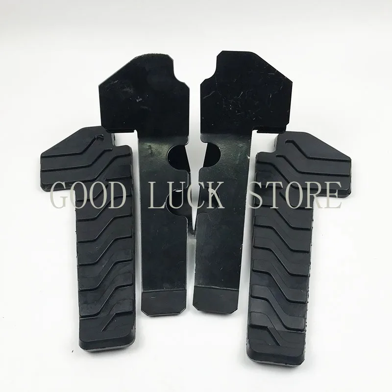 For CAT E320/324/B/C/D Excavator Cab Walking Foot pedal Cover travel control pedal Rubber Pad Excavator accessories