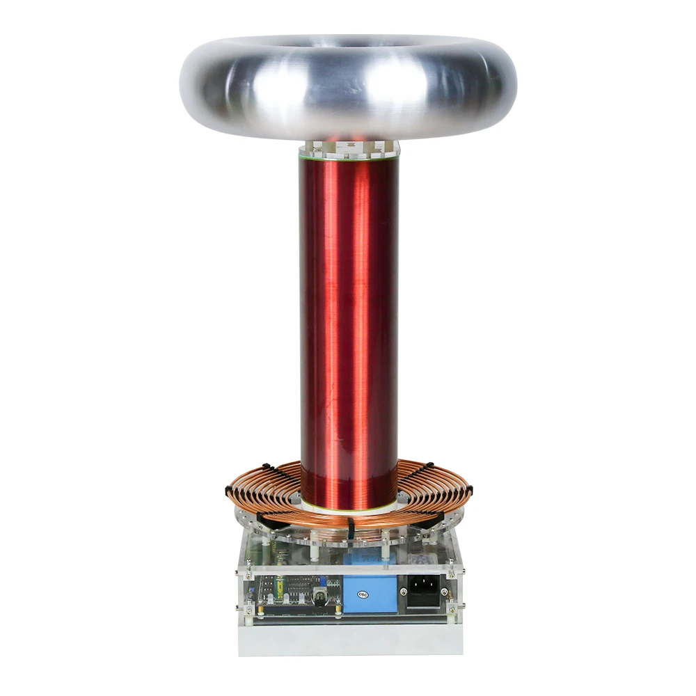 Arc Music  Coil High Power 2.2kW 220V Motor DRSSTC High Tech Toy Science Museum Artificial Lightning 20x20x54cm
