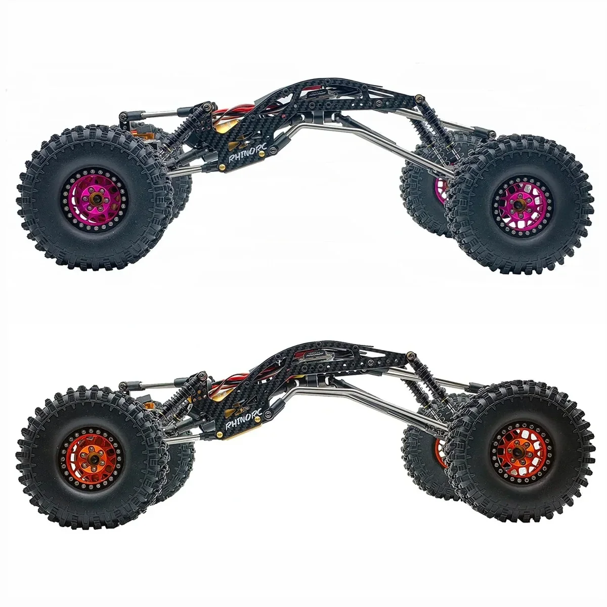 RhinoRC YUE ONE V2 1/10 Scale Sporty Crawler Car AM32 Brushless Outrunner Motor Combo for MOA Competition Off-Road Crawling