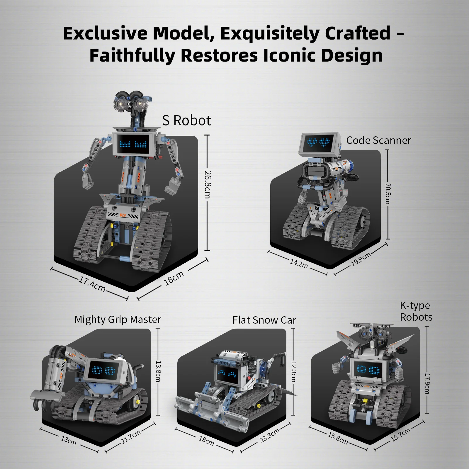 5 in 1 Stad Technische Afstandsbediening Vervormde Robot Bouwstenen Programmeerbare APP RC Voertuig Graafmachine Bulldozer Bakstenen Speelgoed