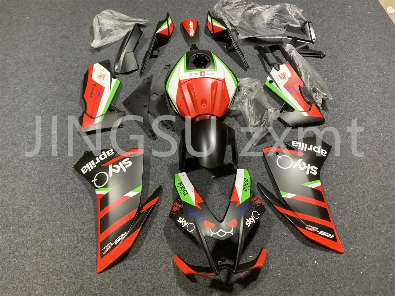 New ABS Motorcycle Fairings Kit Fit for Aprilia RS125 RS4 50 125 2012 2013 2014 2015 12 13 14 15 Bodywork Set Custom Red Matte