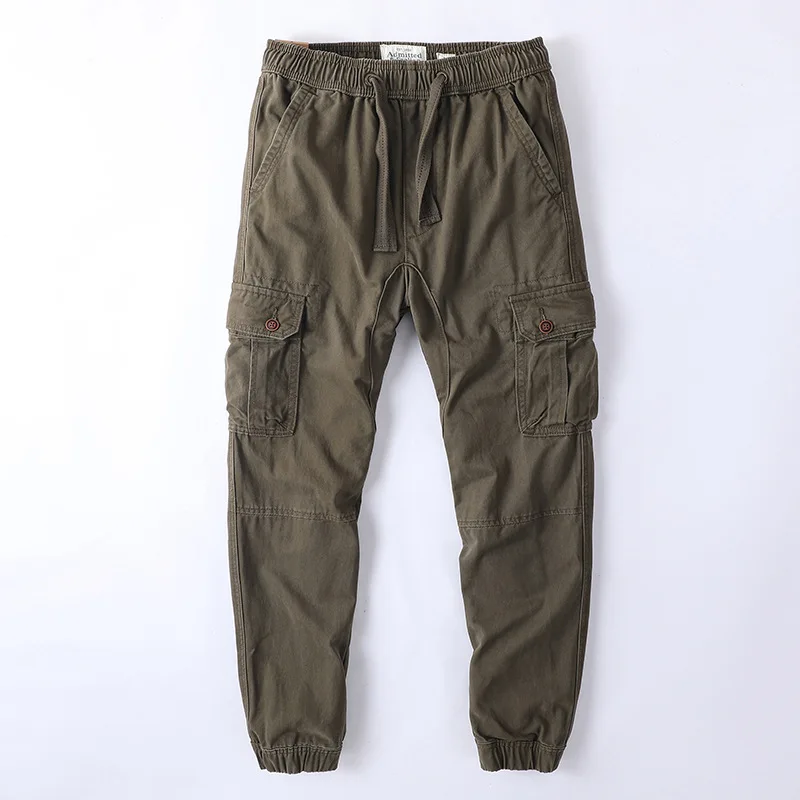 

High Quality Men's Outdoor Fashion Pants Tactical Camo Cargo Pants Loose Multi-Pocket Spring/Autumn Casual Pants Jogger Pants