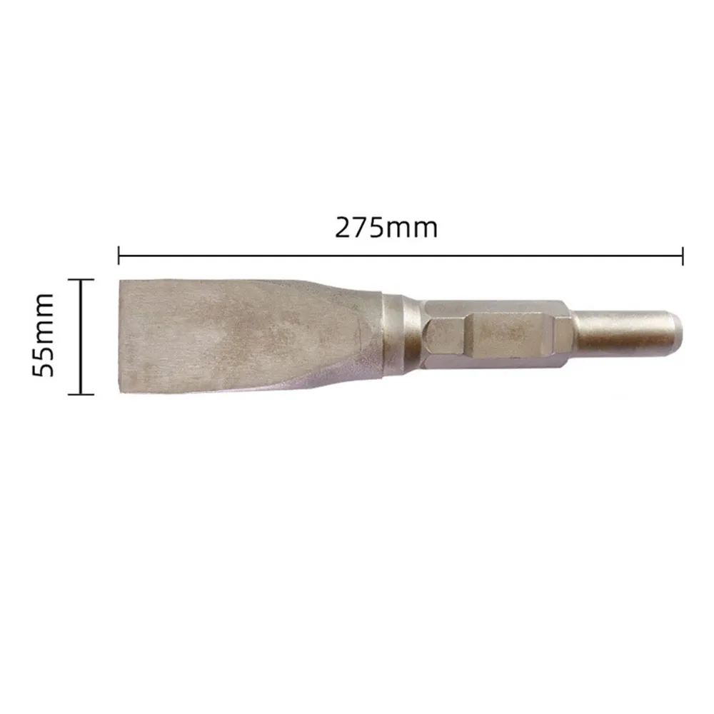 1PC Electric Hammer Chopper Universal Hexagonal Shank 65A/95 Electric Hammer Head Chopper Bit 40CR Steel Household Chopper Tool