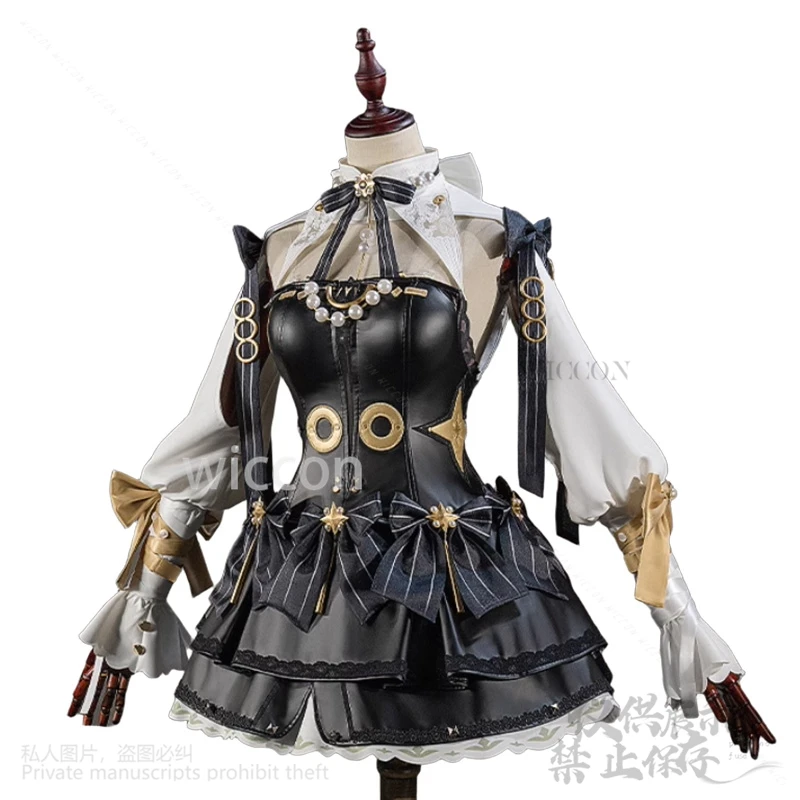 Anime Cosplay Astra Yao Chandelier Costume Game Zenless Zone Zero Sexy Idol Lolita Headwear Earrings For Girls Woman Customized