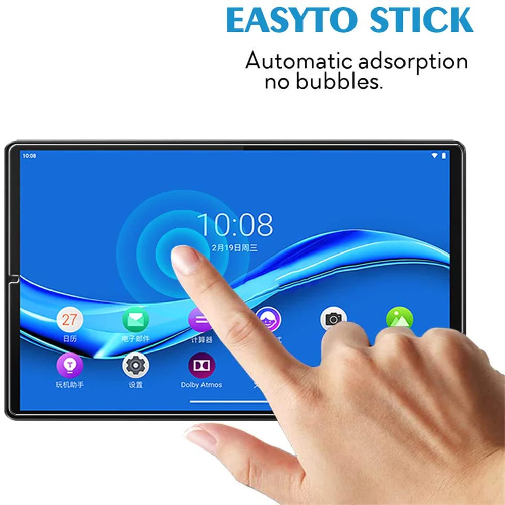 Untuk Lenovo TAB M10 PLUS TB-X606F/TB-X606X 10.3 Inci HD Layar Film Explosion-Proof Pelindung Transparan Tablet Tempered Glass