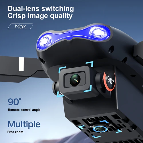 Imagen 2 del producto 2026 nuevo E99 MAX Drone fábrica profesional 8K HD 4,3 ""control remoto modo sin cabeza helicóptero 360 Flip Quadcopter chico juguetes regalos