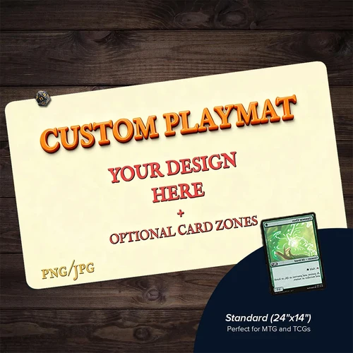 Imagen 2 del producto Tapete de juego personalizado para MTG, tapete de juego DIY para Riftbound, tapete para OPCG, tapete mágico para MTG, antideslizante, duradero, con bordes cosidos, tapete para cartas mágicas.