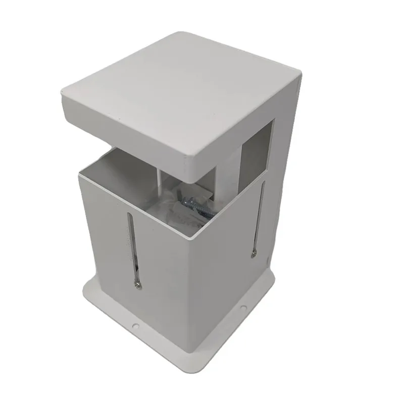 Cubierta protectora de radar láser, protector liDAR de metal de alta calidad con altura de montaje ajustable para UST-10LX, SIMINICS, PAVO, Lidar