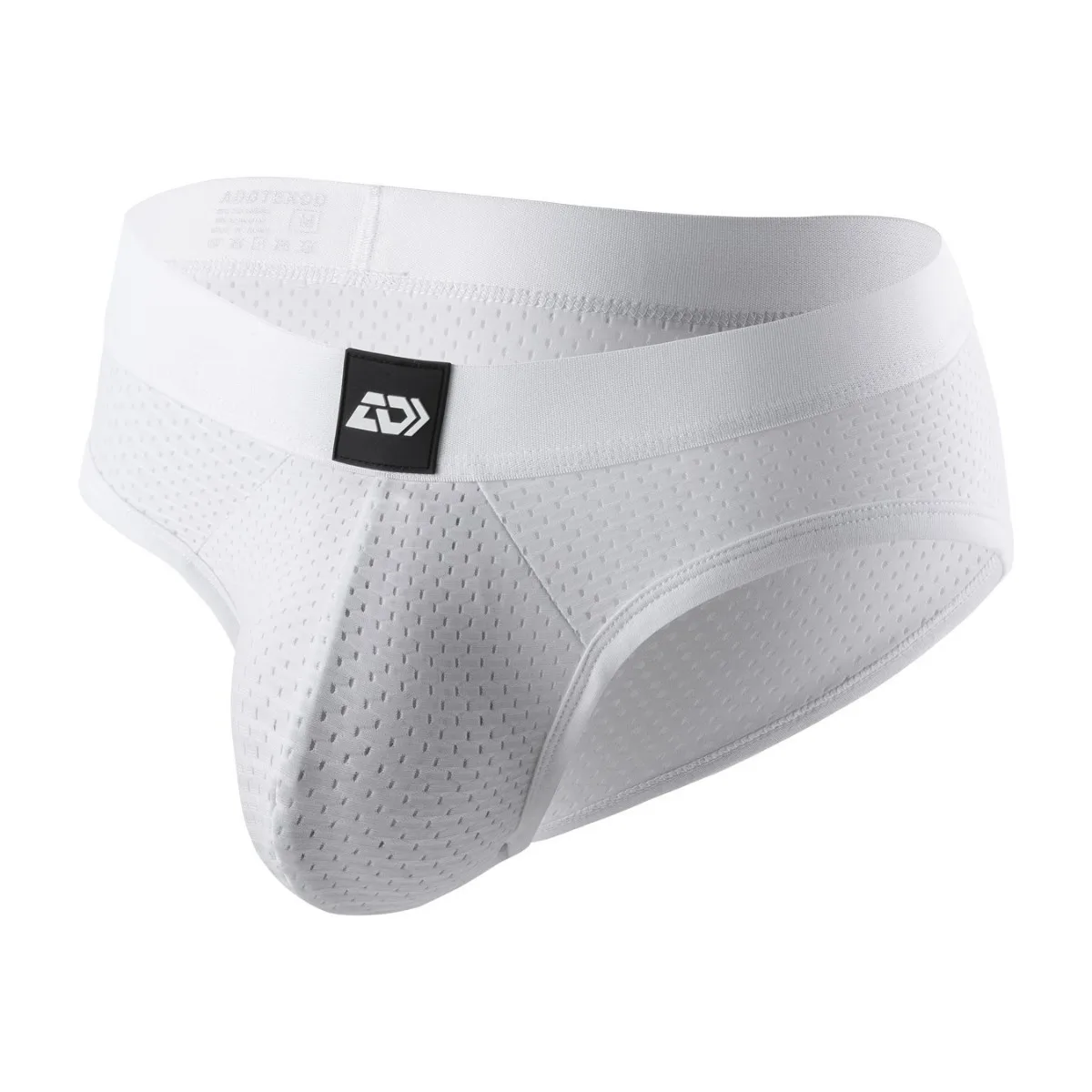 Men's sports briefs - thin style, low waist, tight fit, seamless design, breathable ice silk mesh short briefs