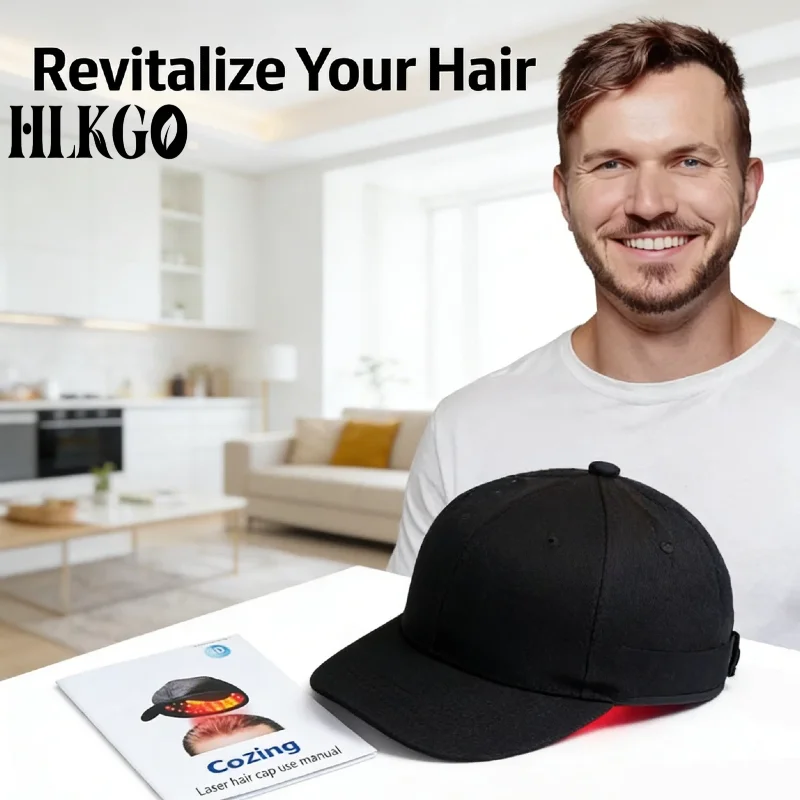 Medical Grade 96 Diodes Laser Hair Regrowth Cap, LLLT Therapy for Hair Restoration Scalp Coverage Men Hair Growth 510K