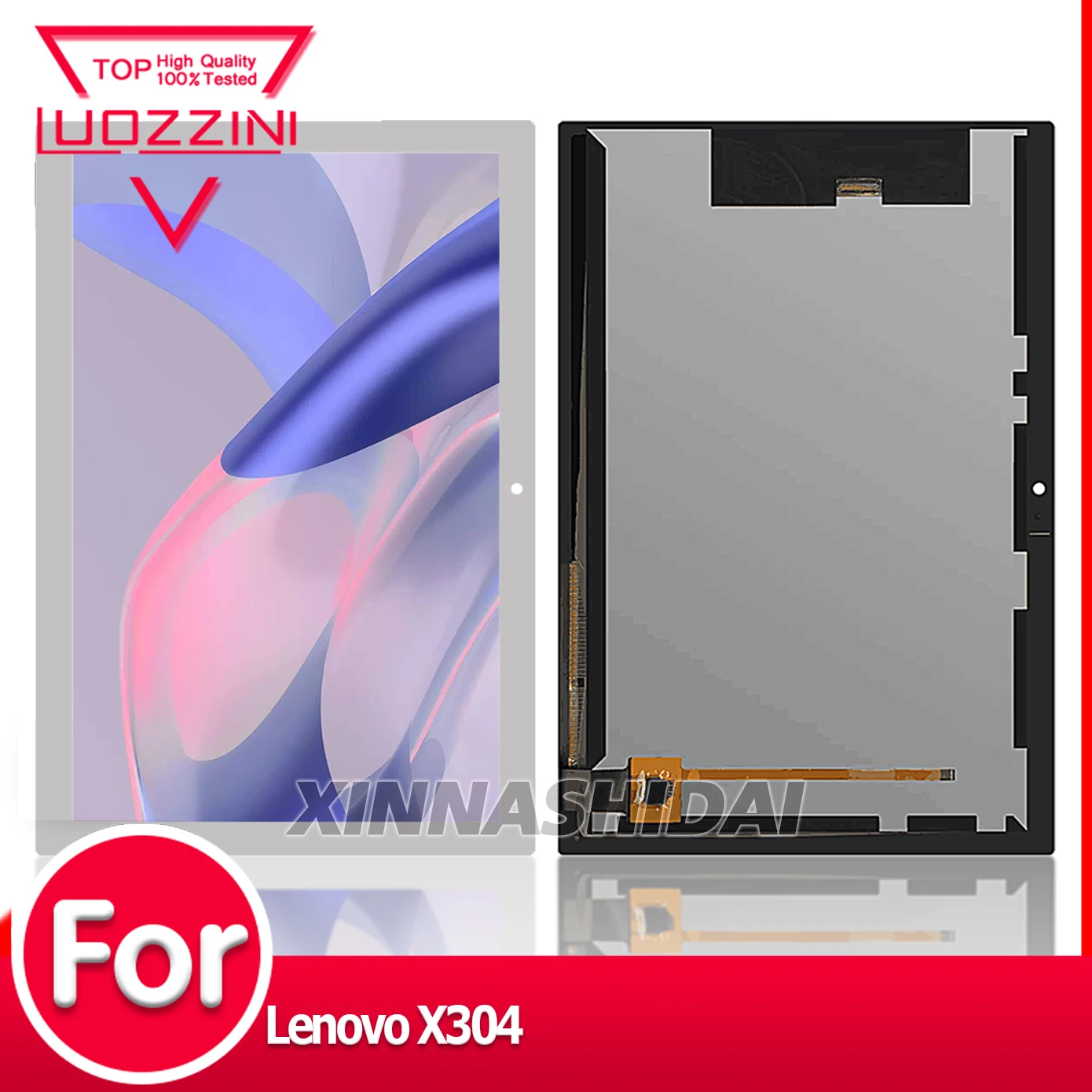 

Дисплейный модуль AAA+ для планшета Lenovo Tab 4 TB-X304, TB-X304F, TB-X304N с сенсорным экраном и рамкой в сборе