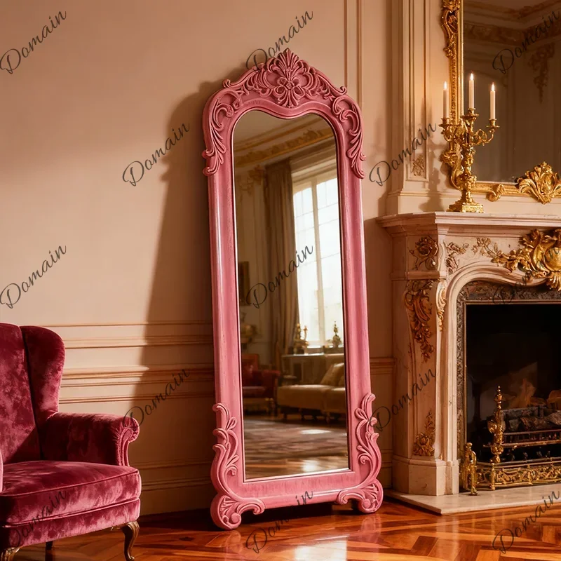 ZL Xenomorph Modern Mirror Moving Living Room Full Body Long Luxury Floor Bathroom Men Mirror Standing Espelhos Home Decorations