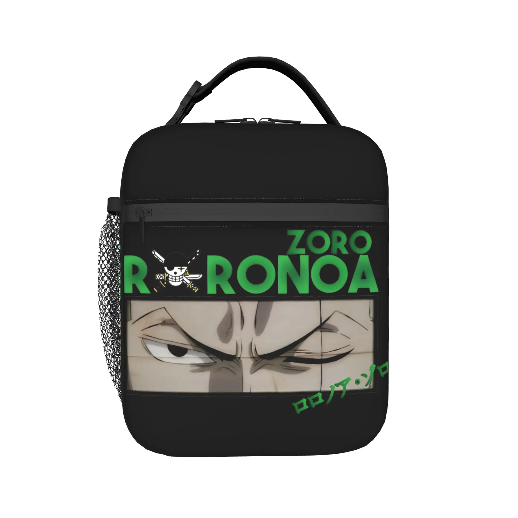 

Insulated Lunch Boxes luffys o-one-piece-e zoro Product Lunch Food Box New Cooler Thermal Lunch Box For Office