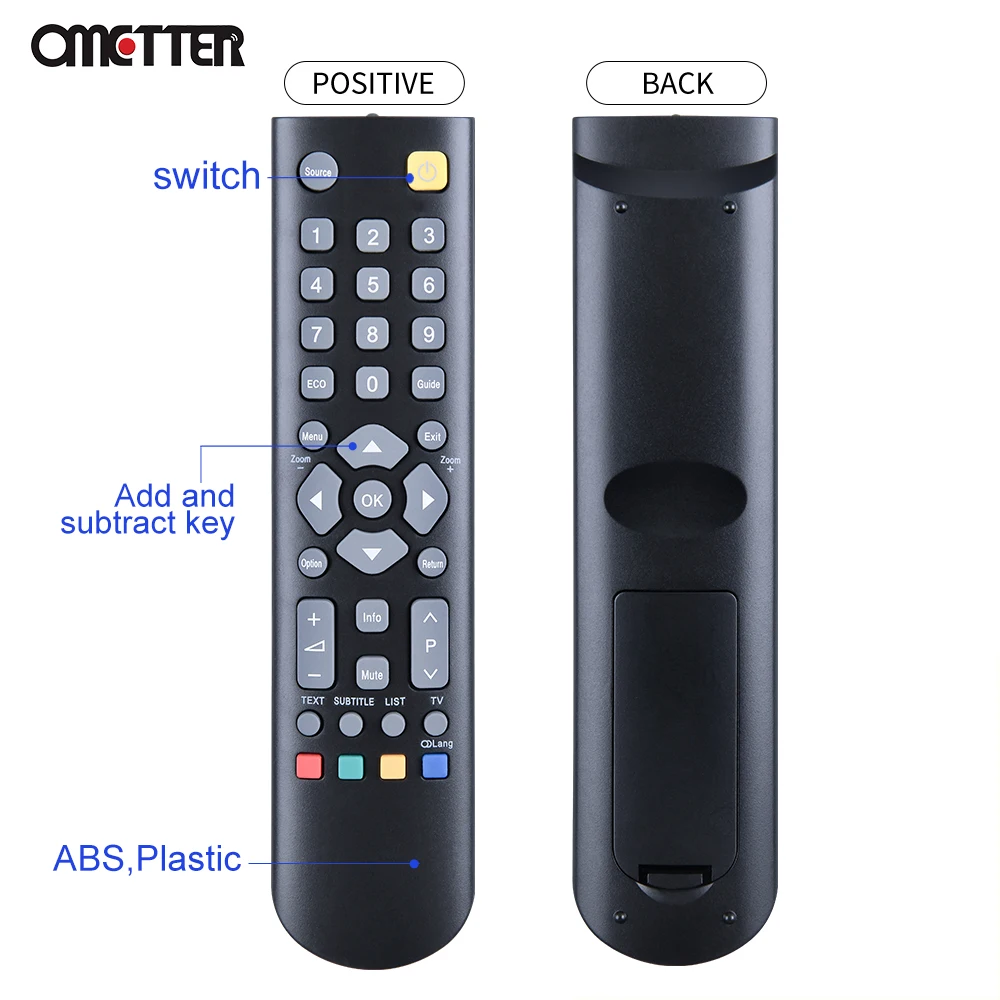 Новый RC200 подходит для пульта дистанционного управления TCL Для HANNSPREE LT29-32E1 SL40UMNB ST19