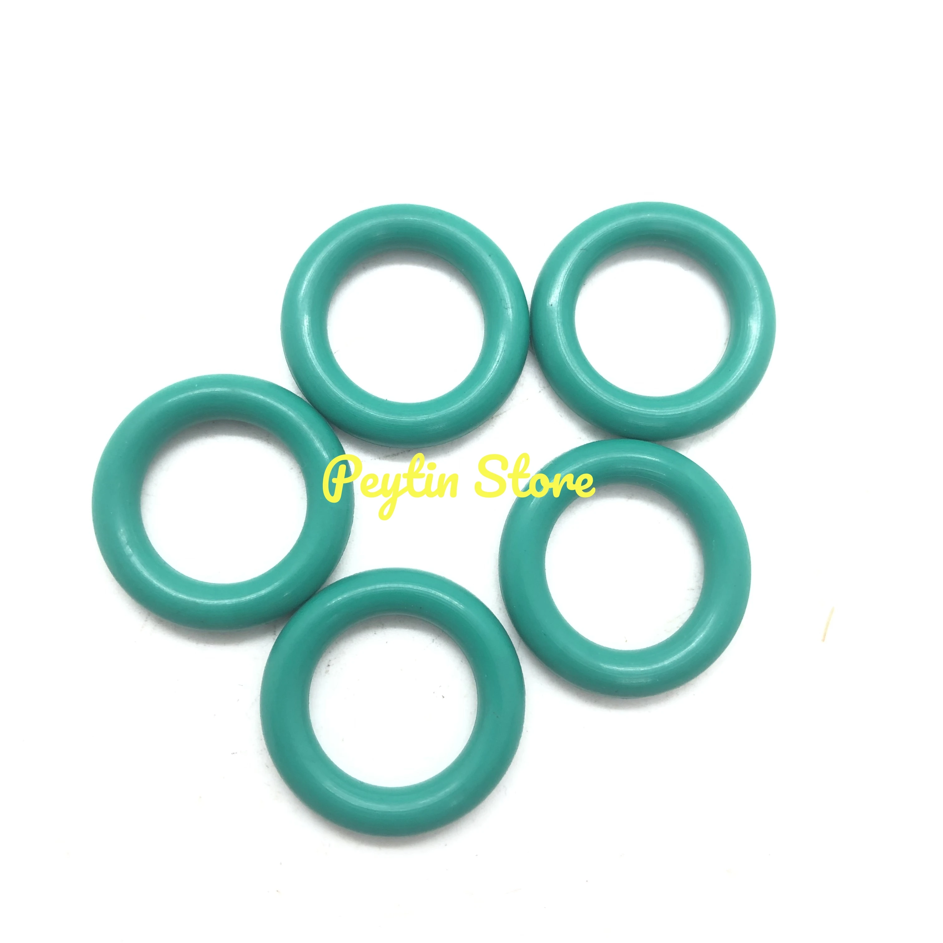 1/2/5Pcs OD 13/14/15/16/17/18/19/20/21/22~83/84/85/86/87x4mm Green FKM Fluorine Rubber O-Ring Sealing Ring Washer Gasket