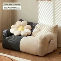 Olevo Yellow Comfortable Lazy Sofa Tatami Single And Double Person Wind Rent House Balcony Bedroom Small Sofa Human Kennel