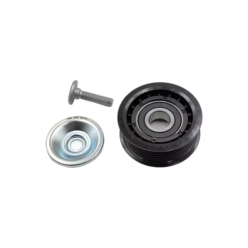 1562020619 Idler Pulley For Mercedes Benz M156 W204 C63 W212 E63 W221 S63 W164 GL63 W219 CLS 63 R230 R171 C216 AMG