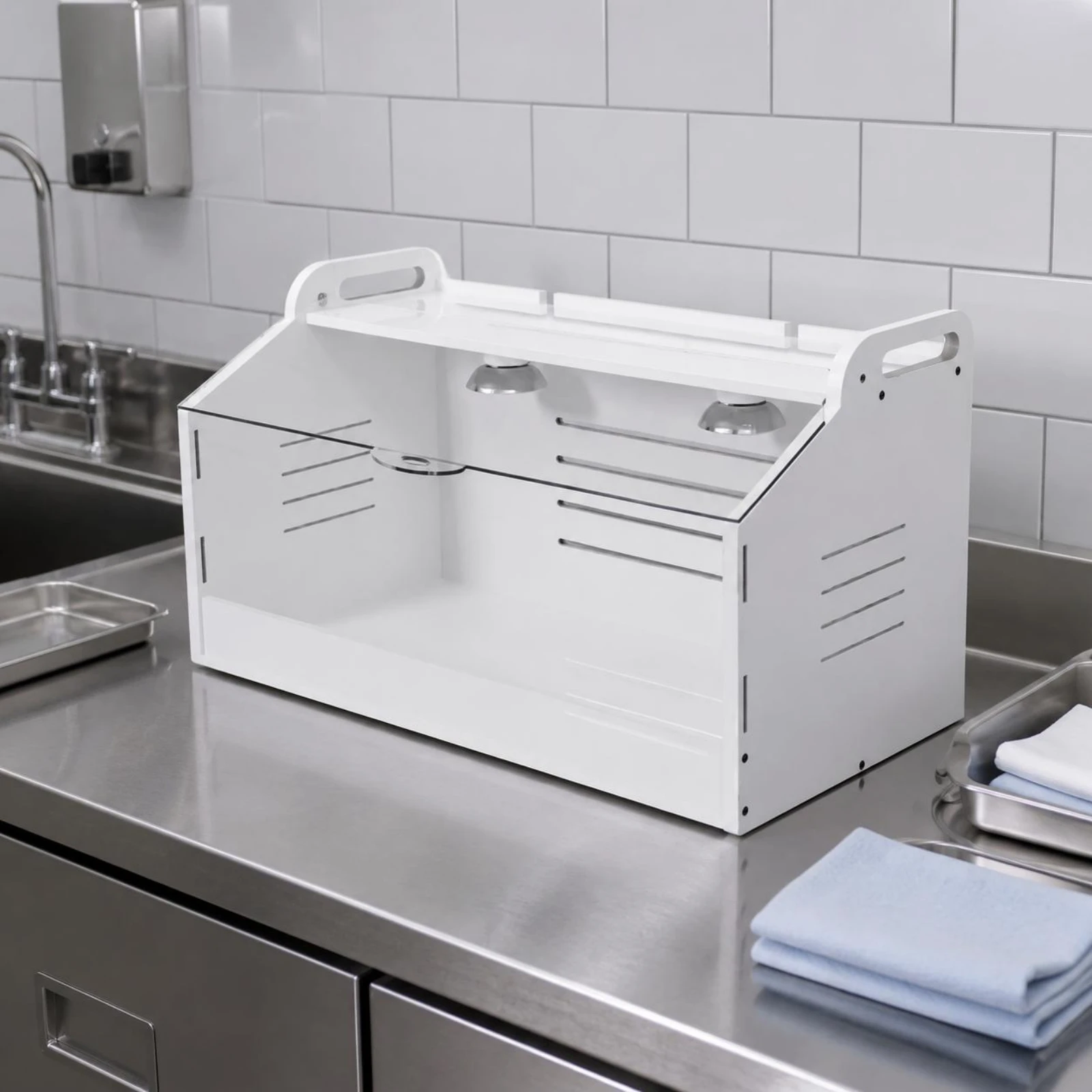 

Breeding Incubator Box Ventilated Cold-Blooded Pet Embryo Container Incubator Brooding Chamber Washable Pet Care Easy to Clean