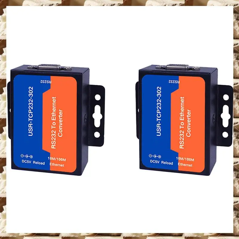 Electronexus-2X Module de serveur Ethernet USR USR-TCP232-302 RS232 vers Ethernet Module de serveur IP TCP convertisseur Ethernet prise en charge DHCP