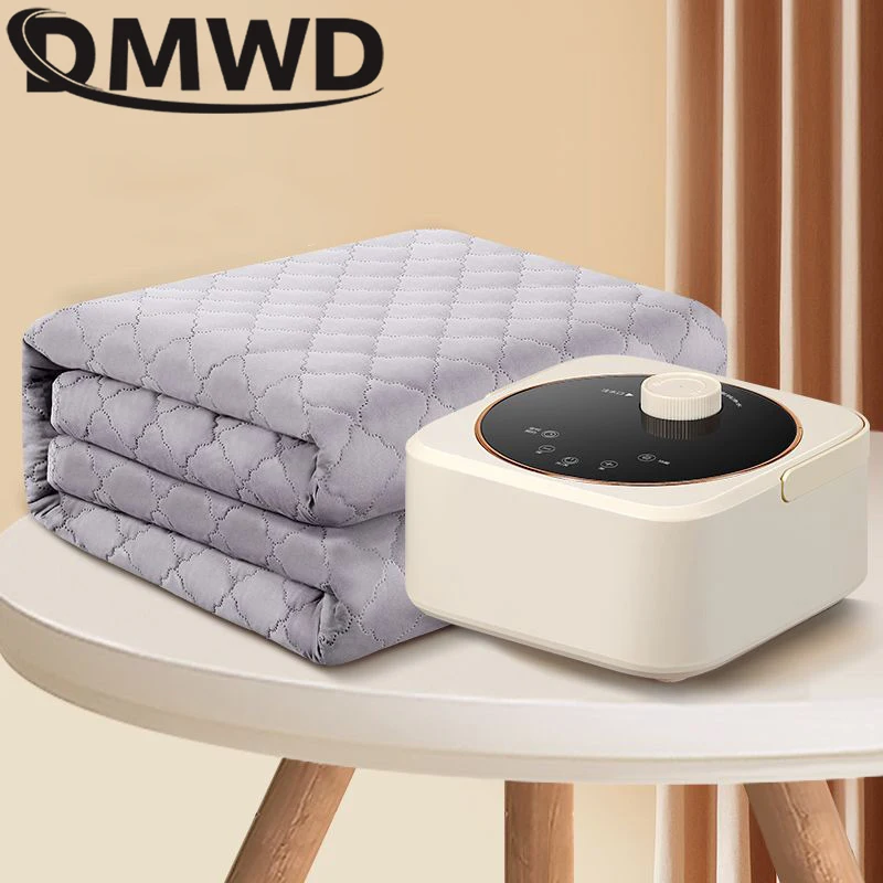 DMWD Water Circulation Heating Mattress Double Body Electric Blanket Mattress Water Heating Thermostat Warmer Winter Heater