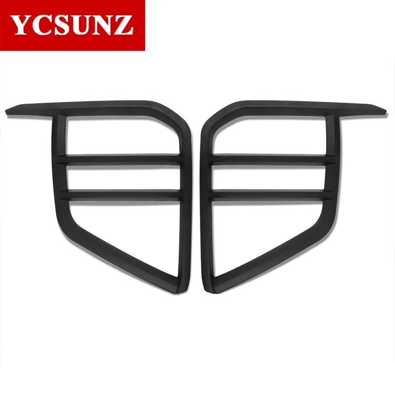 ABS Front Fog Light Cover For Mitsubishi Pajero Sport 2022 Accessories Montero Sport 2020 2021 Exterior Parts Lamp Hood YCSUNZ