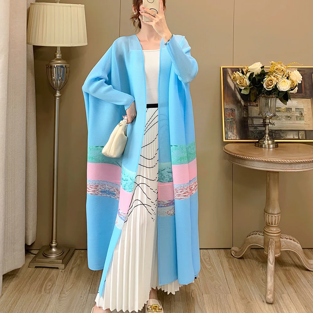 

Женское длинное платье-кардиган: хит продаж на независимых платформах, этническая женская одежда, модный китайский стиль, весна-лето, длинный халат