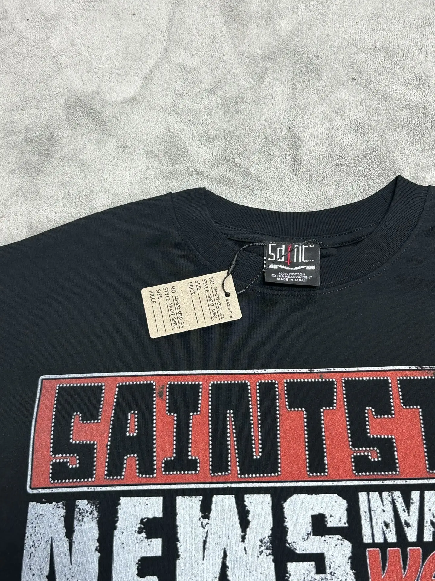 SAINT STAR NEW INVASION UFO WARNING T Shirt For Men Women Tee Tops T-Shirt
