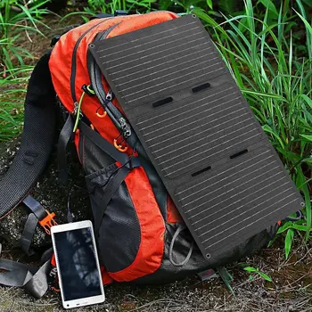 45W 5V 9V 12V ETFE skládací solární panel vodotěsný přenosný monokrystalický křemíkový solární nabíječka s rozhraním USB typu C DC 10 nejlepší prodej 9V solární panel - №10