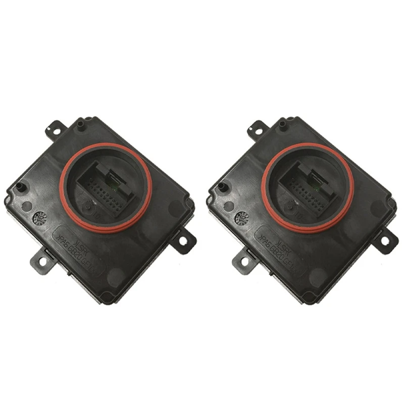 2Pcs Headlight Power Module LED Headlight DRL Module Controller 4G0907697G For Amarok Golf Transporter T5 T6 2010-2016