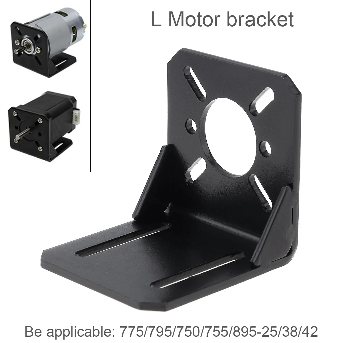 Universal NEMA 17 Stepper Motor Mounting Bracket DC Motor Fixing Mounting Base DC Motors Mount Bracket for with M3 M4 Screws