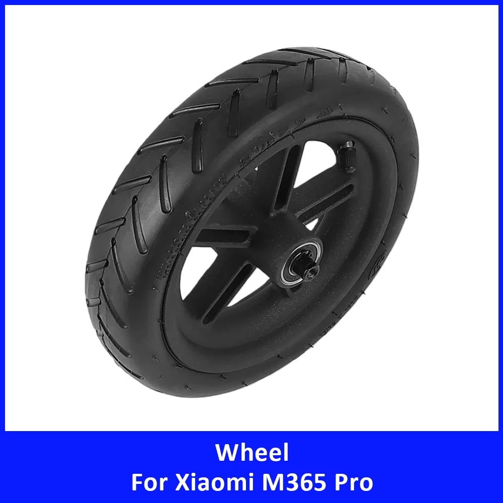 

8 1/2x2 Rear Wheel Hub Tire for Xiaomi M365 Pro Rear Wheel Tyre Assembly Replacement Electric Scooter Accessories Spare Parts