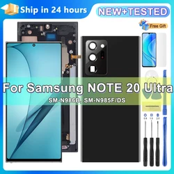 New tft display note 20 ultra with frame, LCD for Samsung Galaxy Note 20 Ultra 5G N986B N985 Touch Screen Digitizer Assembly