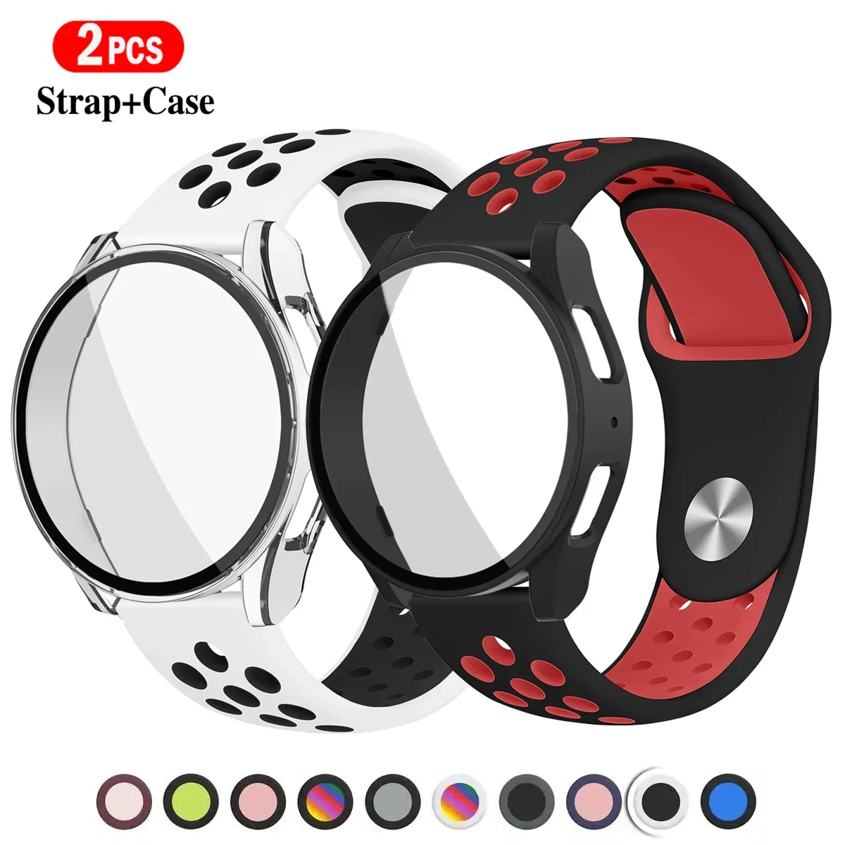 Silicone Strap+Case… - image