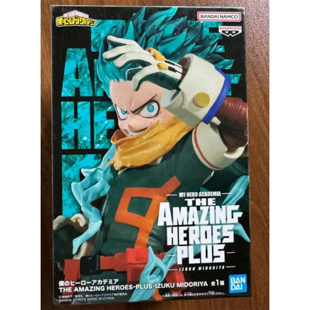 

В наличии оригинальная фигурка BANDAI My Hero Academy AMAZING HEROES-Midoriya Izuku II, модель аниме, оригинальная игрушка в штучной упаковке