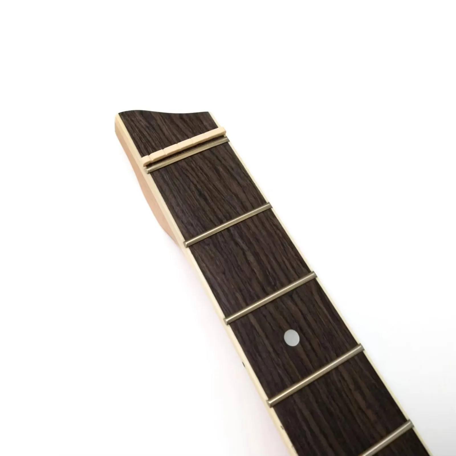 Headless Electric Guitar Neck Maple 25 Frets Rosewood Fingerboard for Custom Headless Guitar Build Replacement