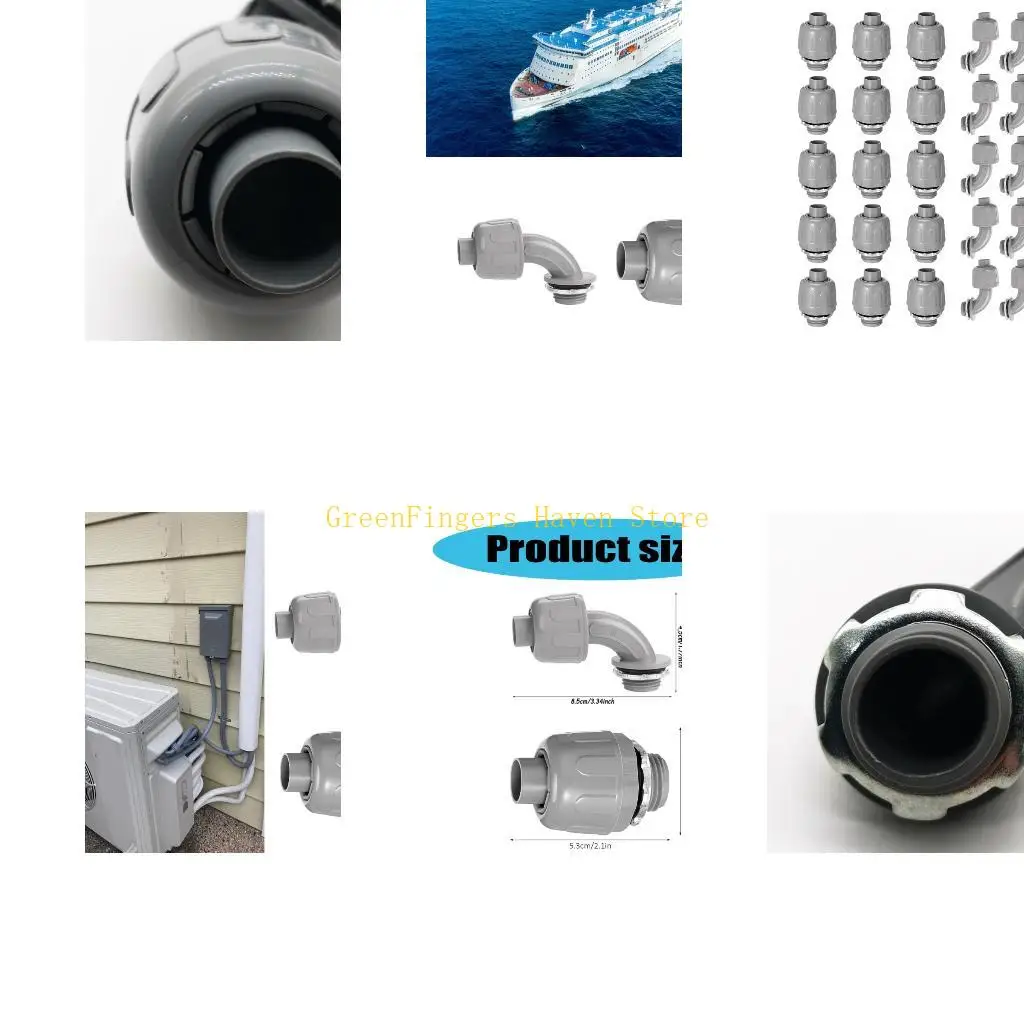 

F68d 30pcs Жидкий строгий разъем электрический канал для наружного электрического трубопровода