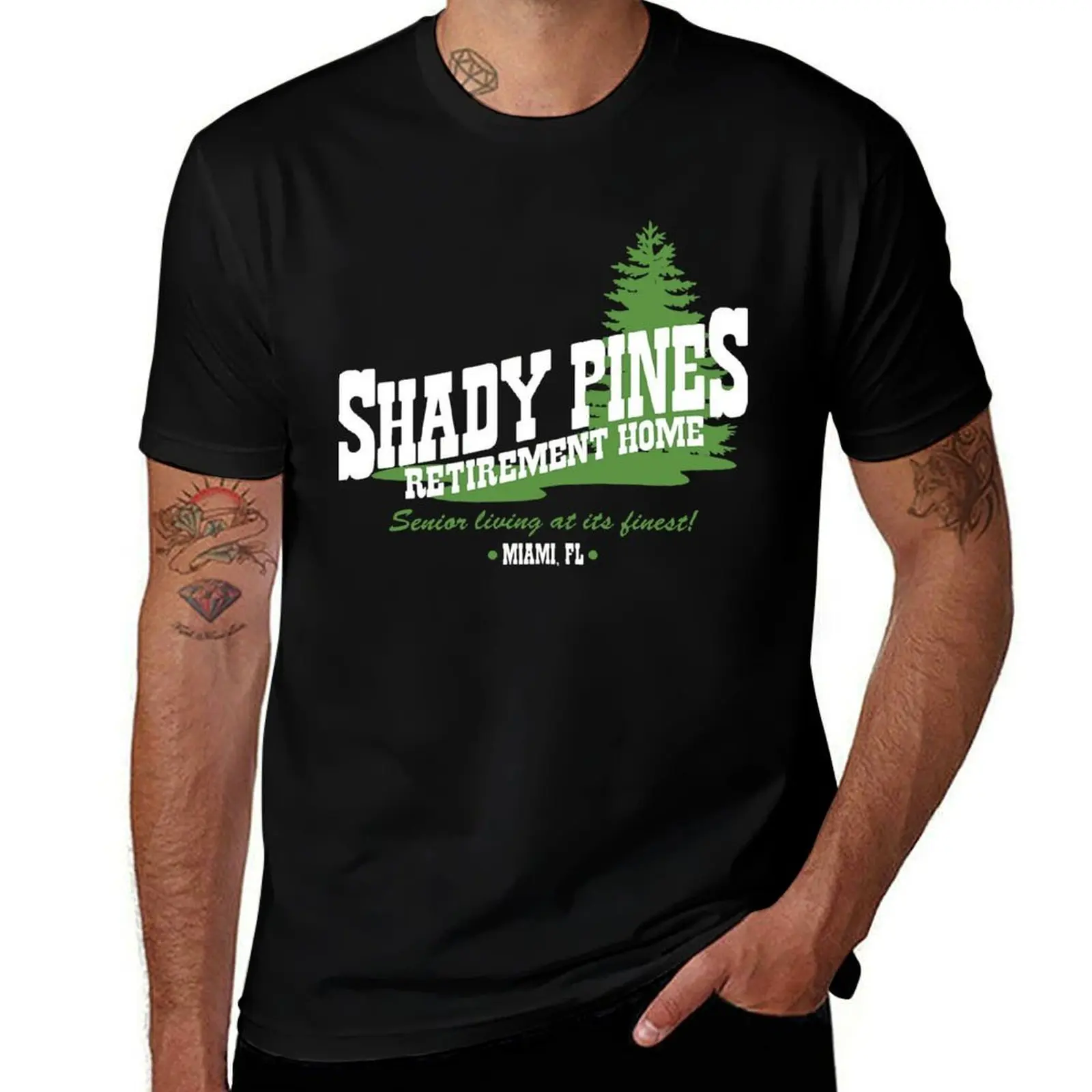 

Shady Pines Essential T-Shirt anime tshirt mens graphic t shirts T-Shirt