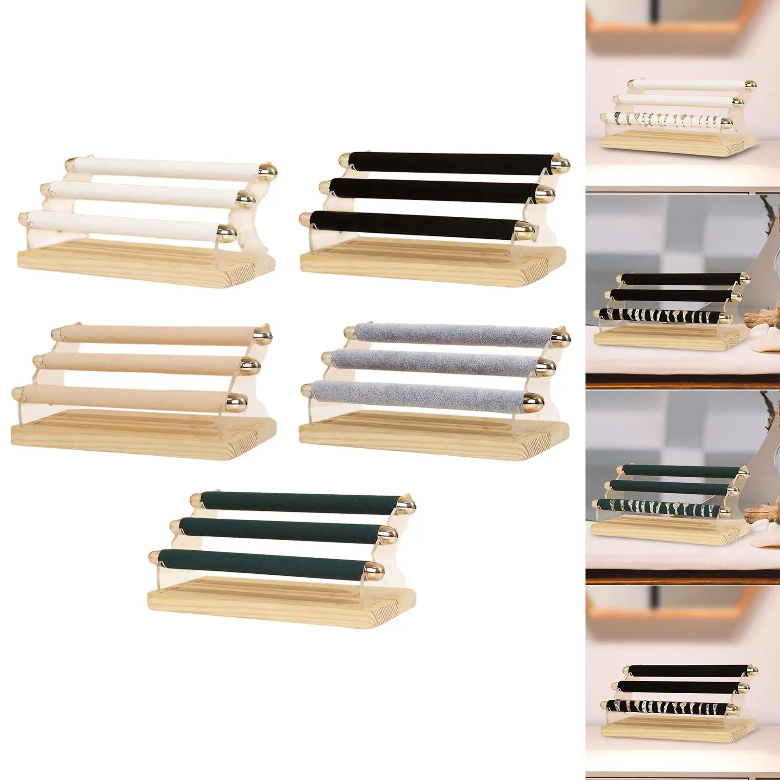 

Rings Display Stand Ring Storage Rack for Dressing Table Tabletop Women Girl
